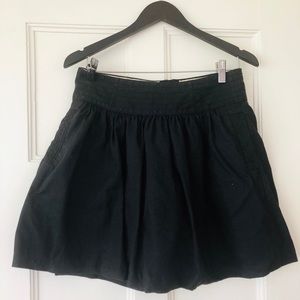 Banana Republic Heritage size 6 black linen skirt